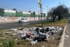 Convierten áreas verdes en tiradero de basura