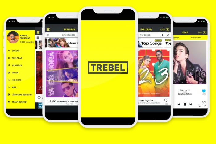 Trebel, la app que ofrece música gratuita