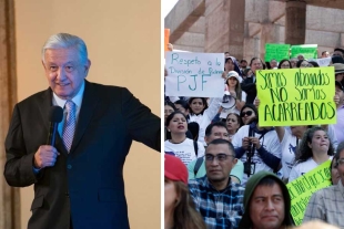 “Que les vaya muy bien en la protesta del domingo”: AMLO sobre la marcha del PJ