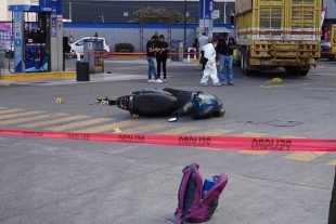 Muere motociclista en gasolinera de Bulevar Aeropuerto