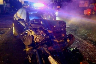 Choque deja conductor prensado y colapsa la Atlacomulco–Acambay