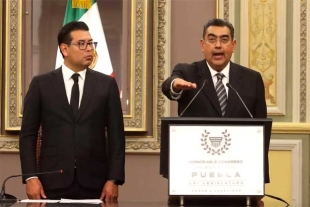 Nombran a Sergio Salomón Gobernador sustituto de Puebla