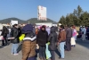 Comuneros de Huixquilucan bloquean la carretera México-Toluca
