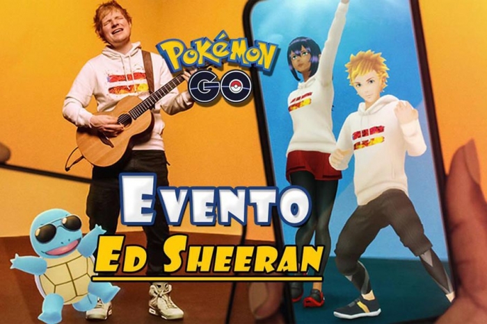 Conciertos, bonificaciones y más: así será el evento de Ed Sheeran en Pokémon Go