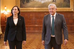 AMLO conversará con  Kamala Harris sobre temas bilaterales