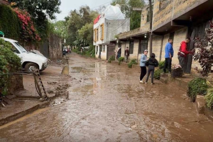 Ante esta situación, los afectados solicitaron la presencia de Protección Civil municipal