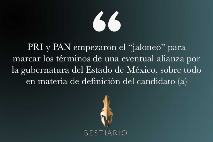 Jaloneos entre PRI y PAN por candidatura