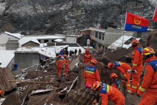 Deslave en China provoca ocho muertos y 47 desaparecidos