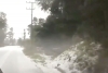 Sorprende nevada a automovilistas en faldas del Xinantécatl