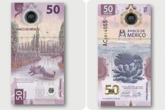 Banxico presenta nuevo billete de 50 pesos
