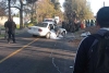 Taxi choca contra retro excavadora en la Tenancingo-Zumpahuacan; hay víctimas