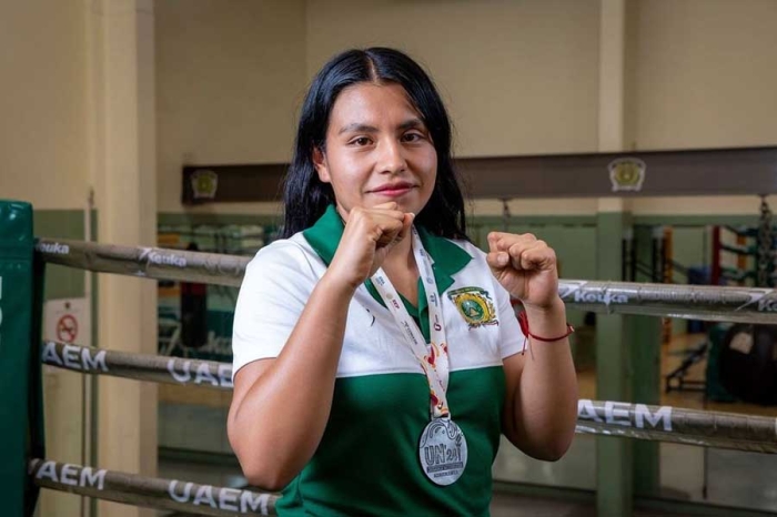 Coordinación, fuerza y explosividad, fundamentales en el boxeo: Carmita de los Ángeles Herrera López