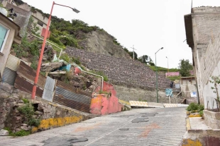 Tlalnepantla mantiene acciones preventivas para mitigar riesgos en Cerro del Chiquihuite