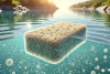 Científicos chinos diseñan esponja que elimina el 99.8% de los microplásticos del agua