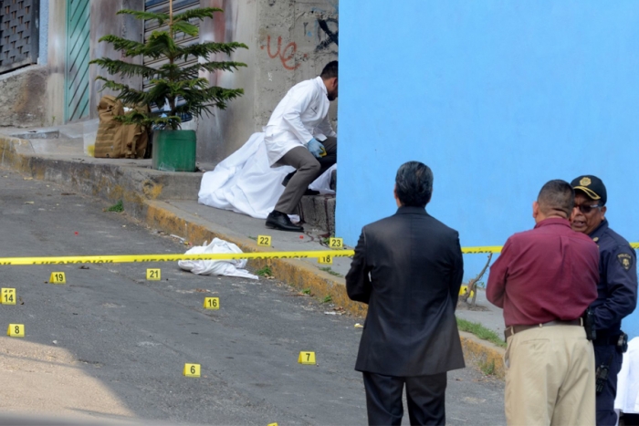 73 asesinatos en el primer día del 2021 en México