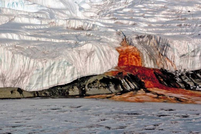 ¿Por qué algunos glaciares “sangran”?