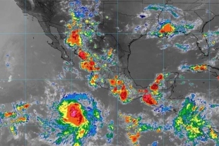 Se forma la tormenta tropical ‘Calvin’ en el Océano Pacífico