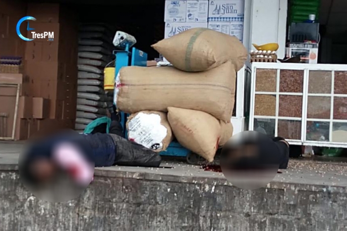 Asesinan a comerciante en la Central de Abasto de Toluca.