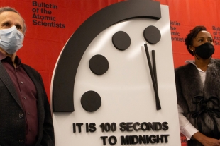 El reloj del apocalipsis avanza: sólo quedan 100 segundos