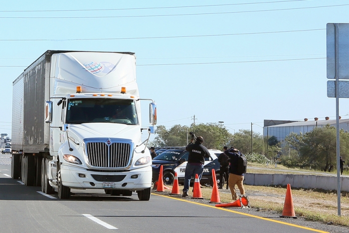 14 robos diarios a transporte de mercancías en Edomex