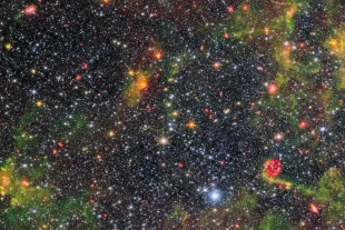 James Webb fotografía la primera galaxia fuera de la Vía Láctea