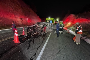 Alerta; mueren dos personas en accidente sobre la autopista Toluca-Zitácuaro