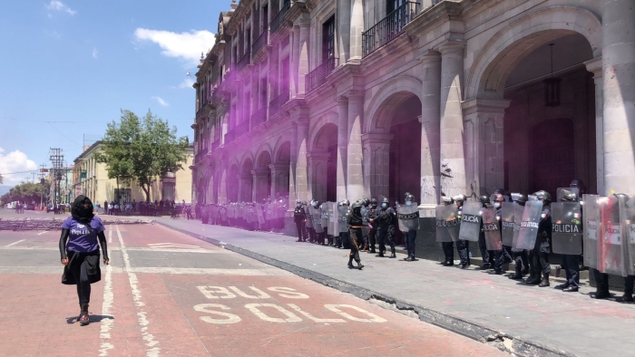 Colectivos feministas exigen alto a los feminicidios y desapariciones en el Edomex