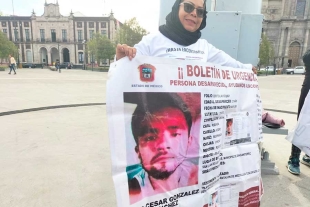 Reprocha madre de joven desaparecido en Zinacantepec, ineficiencia de las autoridades