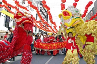 Festival de León Chino en la Ciudad de México