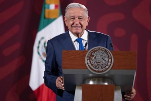 Se burla presidente de &#039;Sigues tú, AMLO&#039;; &#039;Uy, qué miedo&#039;