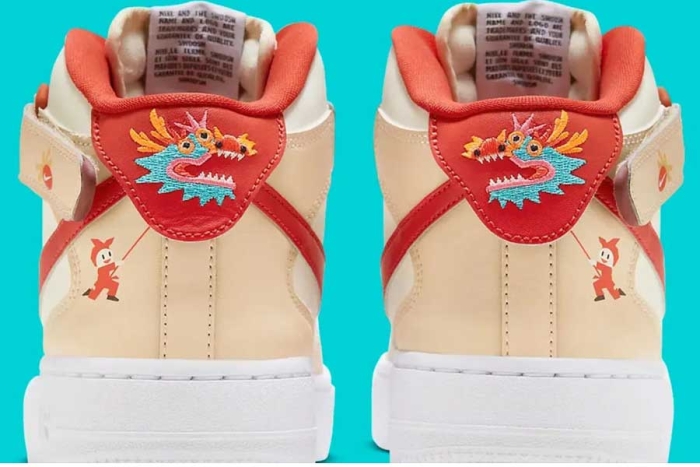 Nike Air Force 1 Mid celebra el “Año del dragón”