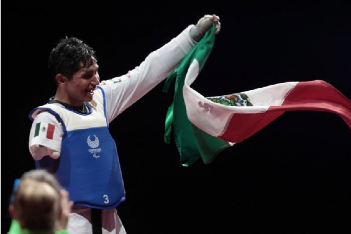 ¡Cae séptimo oro para México! Juan Diego García triunfa en parataekwondo