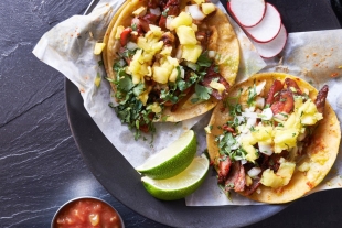 Tacos al pastor, máxima influencia árabe en la cocina mexicana