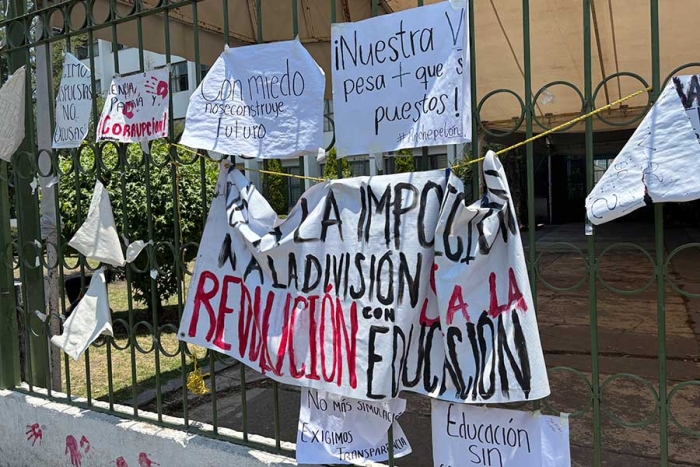 El grupo planteó que la elección de la Rectoría debe reposicionarse hasta que existan condiciones para un voto libre, directo y secreto de toda la comunidad universitaria