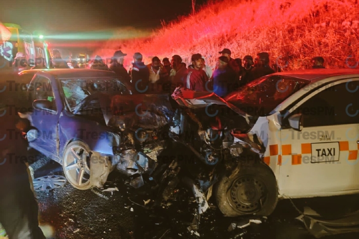 Mueren  tres personas en accidente sobre la vía Toluca-Villa Victoria